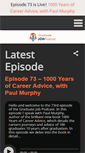 Mobile Screenshot of graduatejobpodcast.com